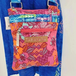 Taravana Crossbody Tropical Print Bag